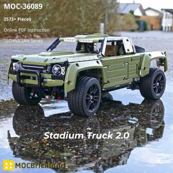 MOCBRICKLAND MOC 36089 Stadium Truck 2 2