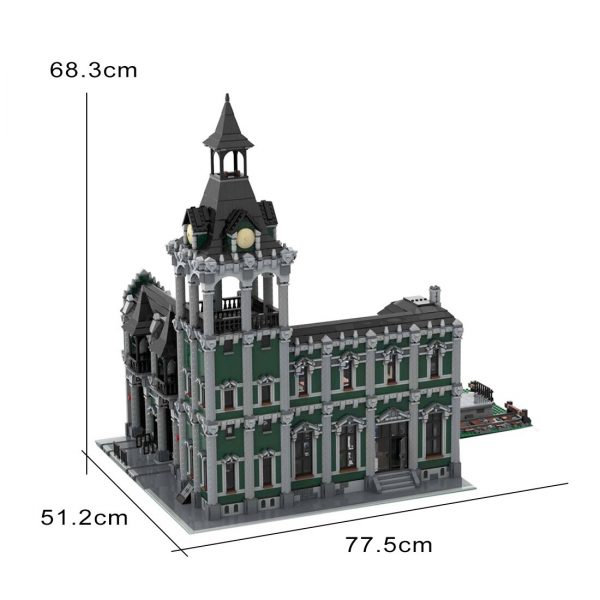 MOCBRICKLAND MOC 37719 Modular Train Station 1