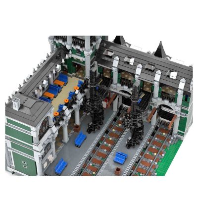 MOCBRICKLAND MOC 37719 Modular Train Station 2