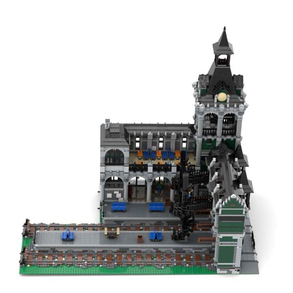 MOCBRICKLAND MOC 37719 Modular Train Station 4