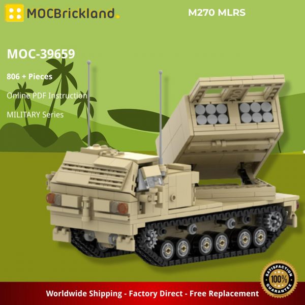 MOCBRICKLAND MOC 39659 M270 MLRS 2