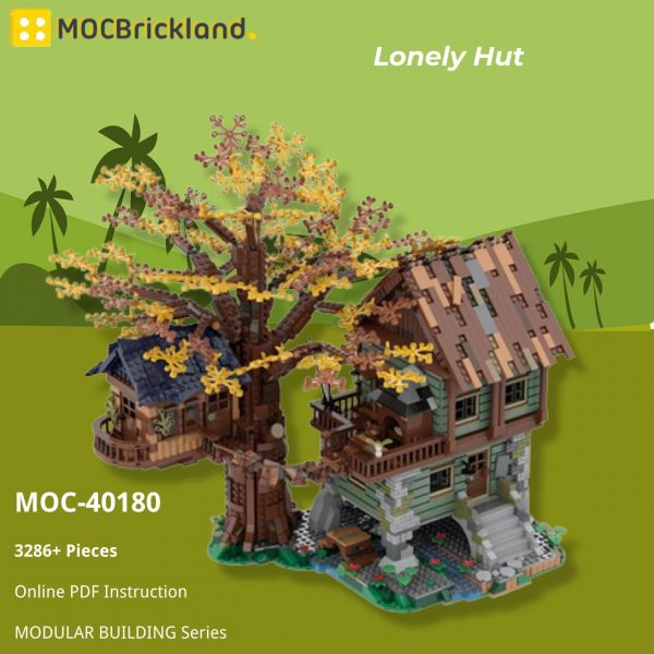 MOCBRICKLAND MOC 40180 Lonely Hut 4