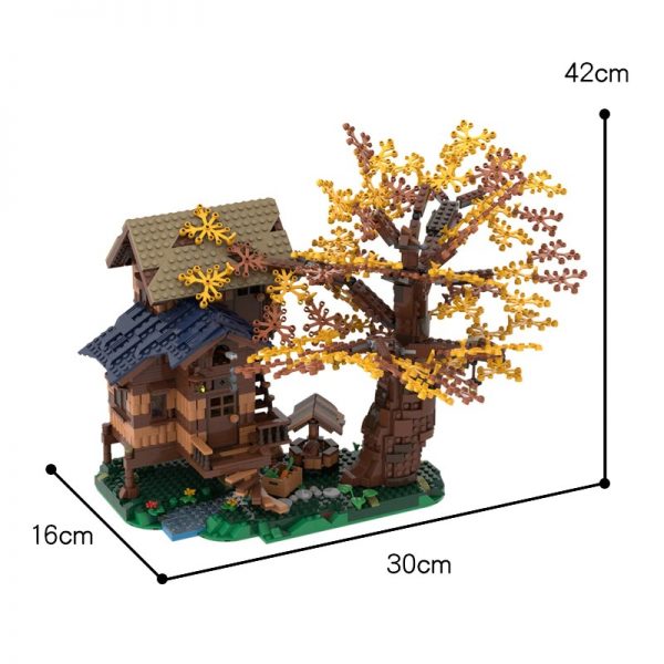 MOCBRICKLAND MOC 40180 Lonely Hut 5