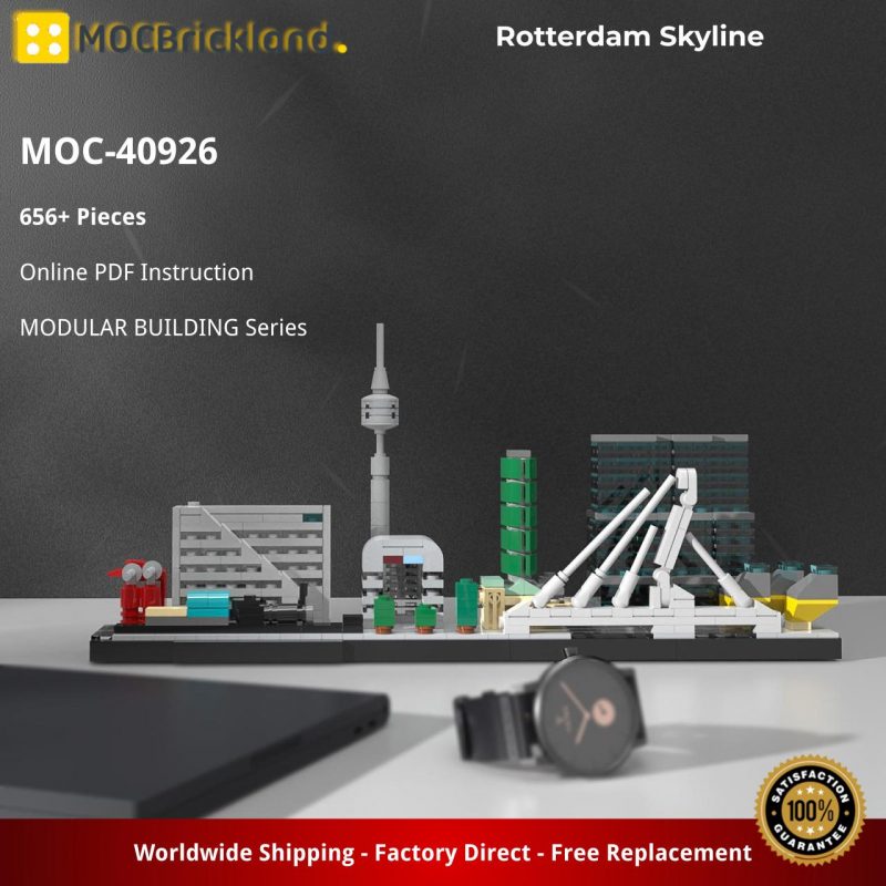 MOCBRICKLAND MOC 40926 Rotterdam Skyline 800x800 1