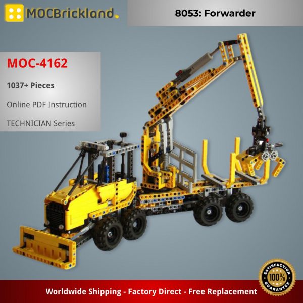 MOCBRICKLAND MOC 4162 8053 Forwarder 2