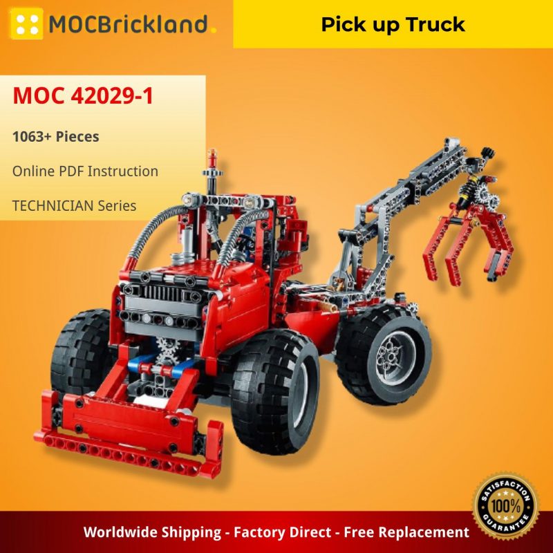 MOCBRICKLAND MOC 42029 1 Pick up Truck 2 800x800 1