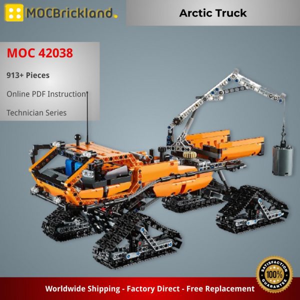 MOCBRICKLAND MOC 42038 Arctic Truck 2
