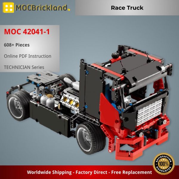 MOCBRICKLAND MOC 42041 1 Race Truck 2