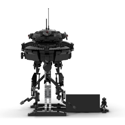 MOCBRICKLAND MOC 43368 Imperial Probe Droid – UCS Scale 3