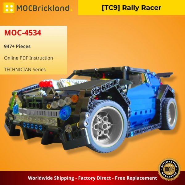 MOCBRICKLAND MOC 4534 TC9 Rally Racer 2