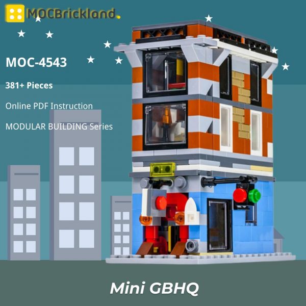 MOCBRICKLAND MOC 4543 Mini GBHQ 2