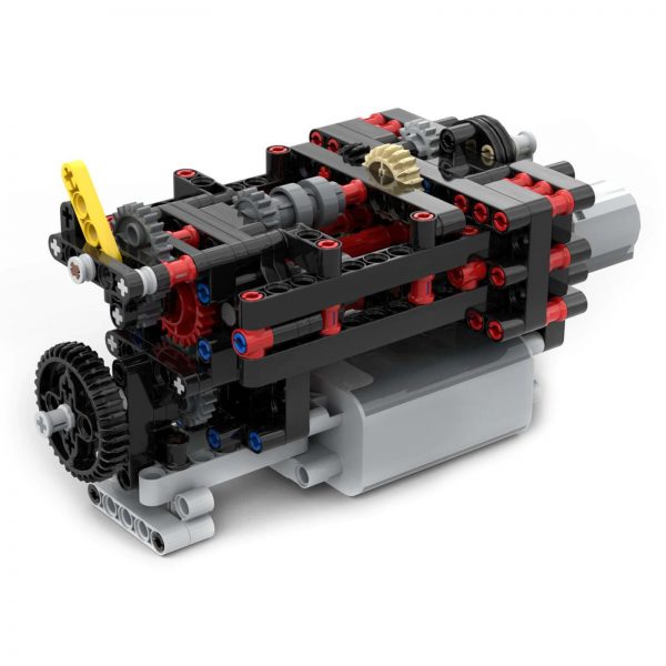 MOCBRICKLAND MOC 45647 4 Speed Gearbox 3