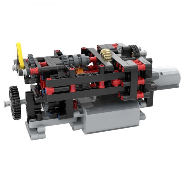 MOCBRICKLAND MOC 45647 4 Speed Gearbox 4