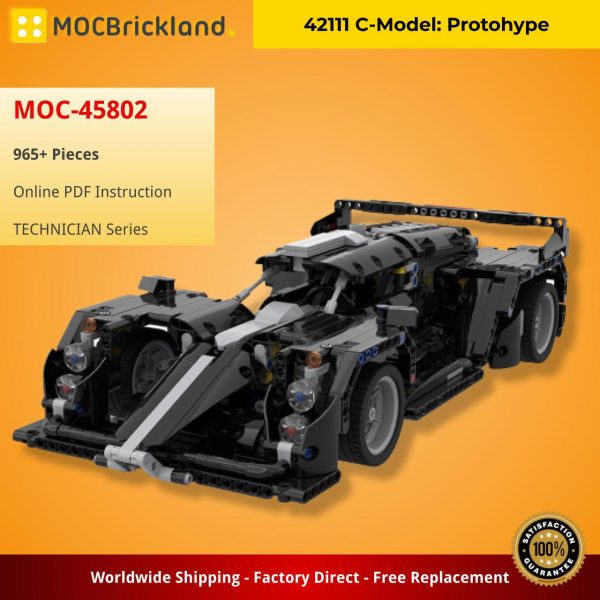 MOCBRICKLAND MOC 45802 42111 C Model Protohype 2