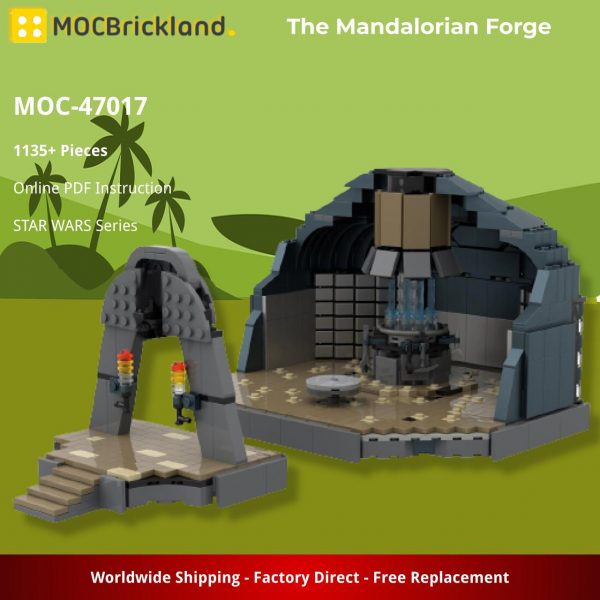 MOCBRICKLAND MOC 47017 The Mandalorian Forge 2