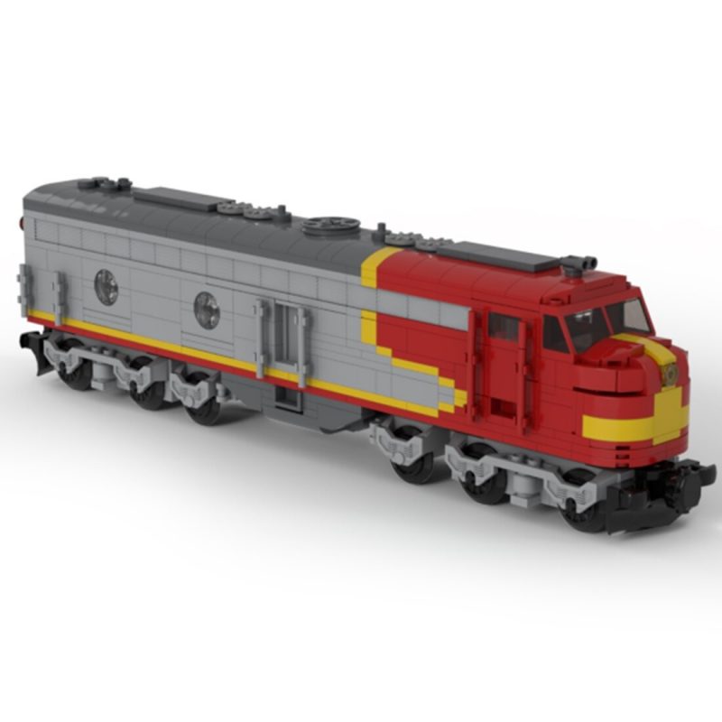 MOCBRICKLAND MOC 47988 Santa Fe EMD E8 Locomotive 1 800x800 1