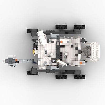 MOCBRICKLAND MOC 48997 Perseverance Mars Rover Ingenuity Helicopter – NASA 3