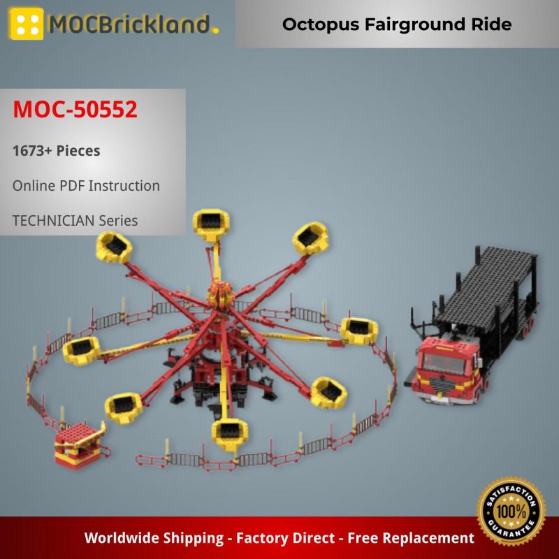 MOCBRICKLAND MOC 50552 Octopus Fairground Ride 5 800x800 1