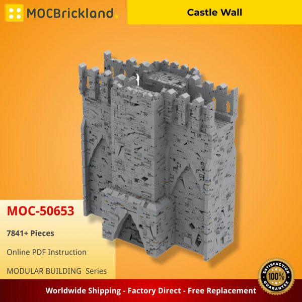 MOCBRICKLAND MOC 50653 Castle Wall 5