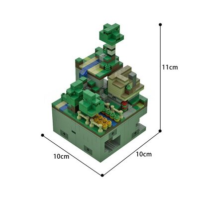 MOCBRICKLAND MOC 51935 Wooded Hills 1125 Scale 1
