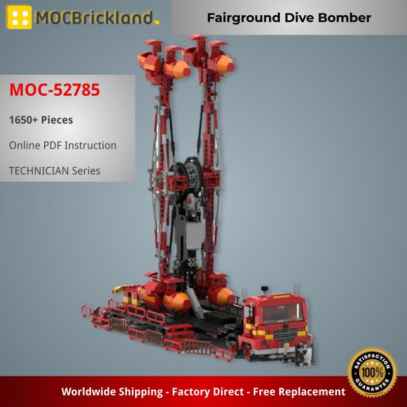 MOCBRICKLAND MOC 52785 Fairground Dive Bomber 2 800x800 1