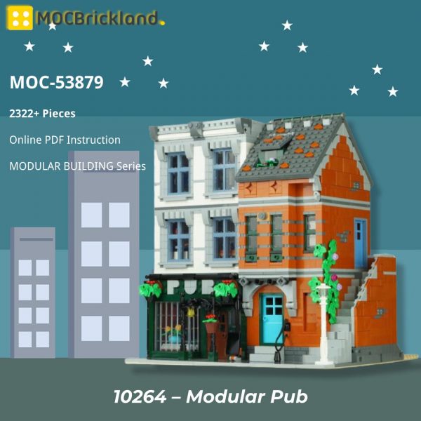 MOCBRICKLAND MOC 53879 10264 – Modular Pub 2