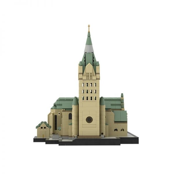 MOCBRICKLAND MOC 54159 Paderborn Cathedral 3