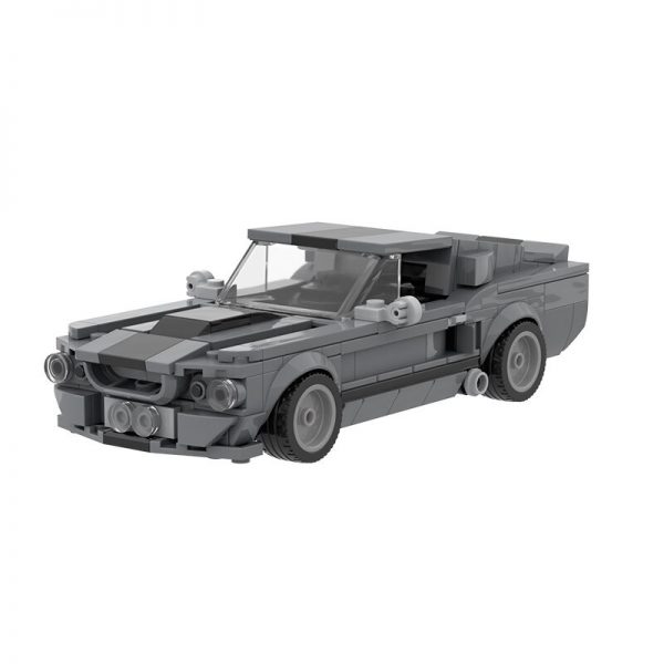 MOCBRICKLAND MOC 57356 Eleanor Ford Mustang Shelby GT500 1