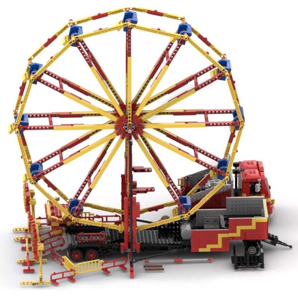 MOCBRICKLAND MOC 58005 Fairground Big Wheel 2