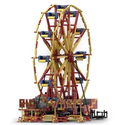MOCBRICKLAND MOC 58005 Fairground Big Wheel 6