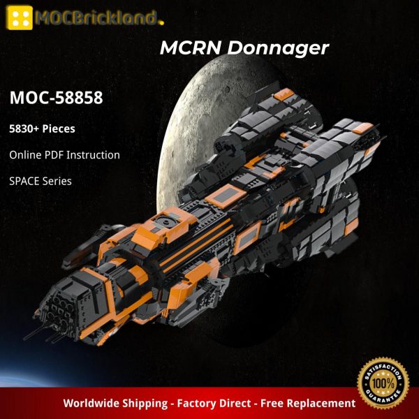 MOCBRICKLAND MOC 58858 MCRN Donnager 3