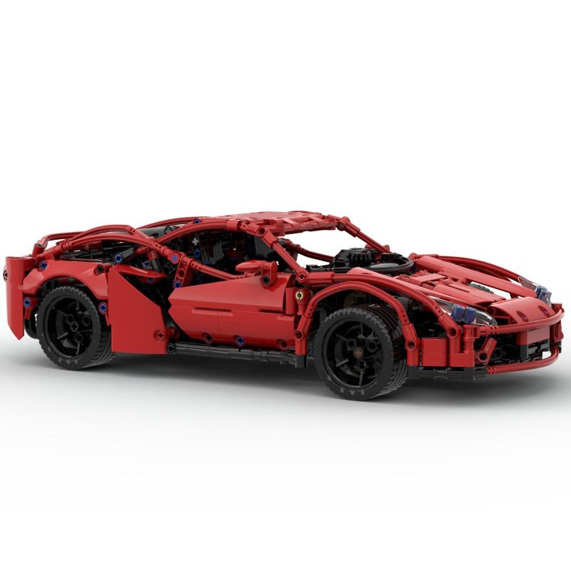 MOCBRICKLAND MOC 58958 Ferrari F8 Tributo 6 800x800 1