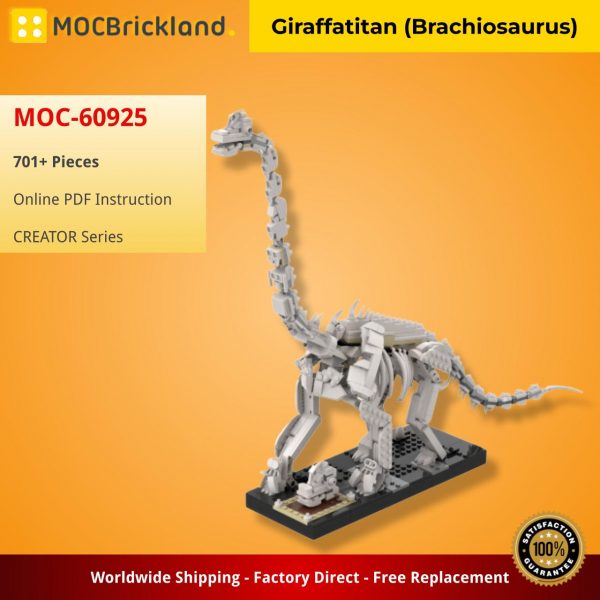 MOCBRICKLAND MOC 60925 Giraffatitan Brachiosaurus 2