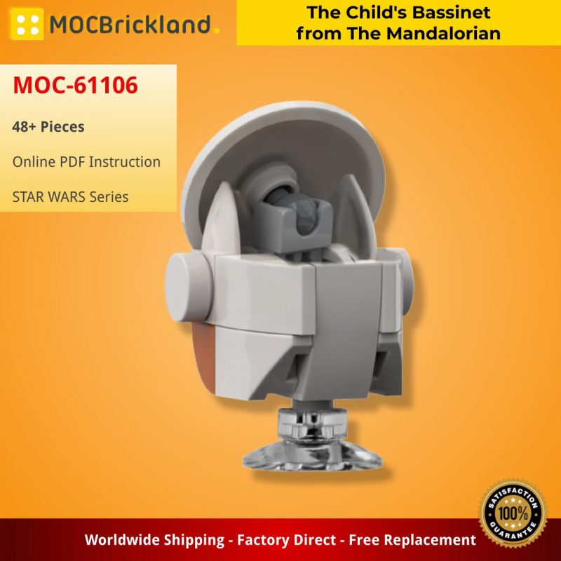 MOCBRICKLAND MOC 61106 The Childs Bassinet from The Mandalorian 2 800x800 1