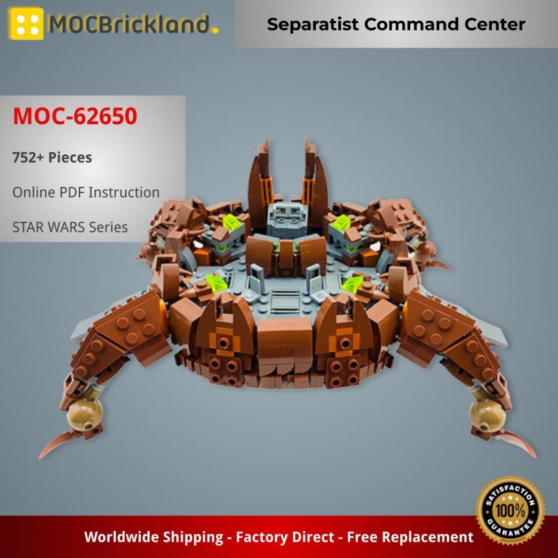 MOCBRICKLAND MOC 62650 Separatist Command Center 800x800 1
