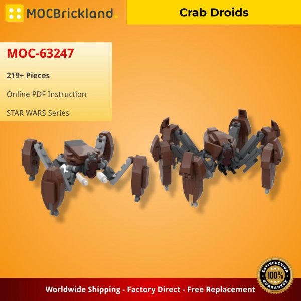 MOCBRICKLAND MOC 63247 Crab Droids 2
