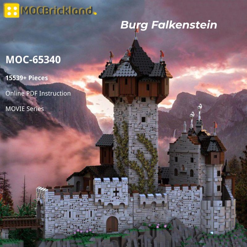 MOCBRICKLAND MOC 65340 Burg Falkenstein 800x800 1