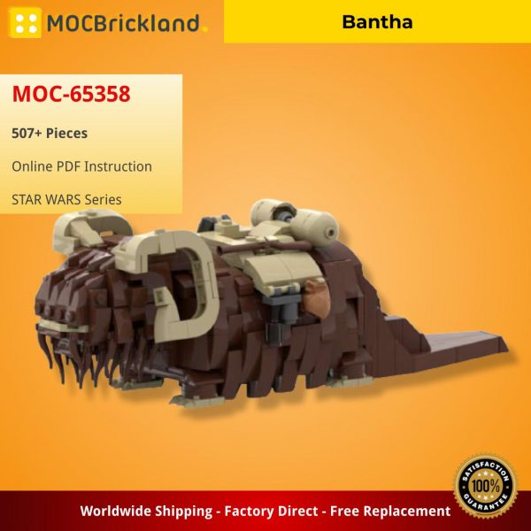 MOCBRICKLAND MOC 65358 Bantha 5
