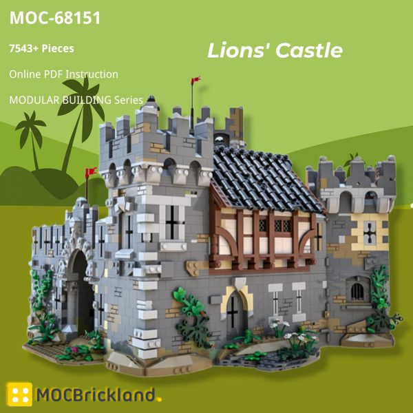MOCBRICKLAND MOC 68151 Lions Castle