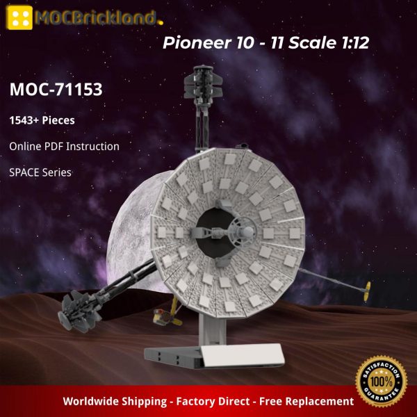 MOCBRICKLAND MOC 71153 Pioneer 10 11 Scale 112