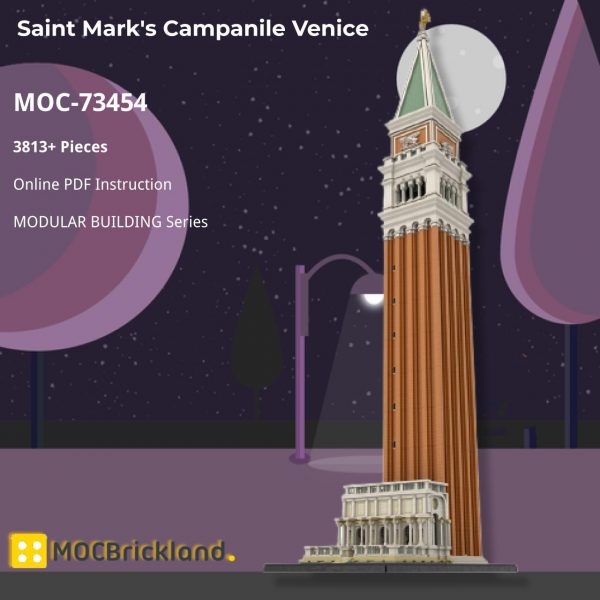 MOCBRICKLAND MOC 73454 Saint Marks Campanile Venice 2