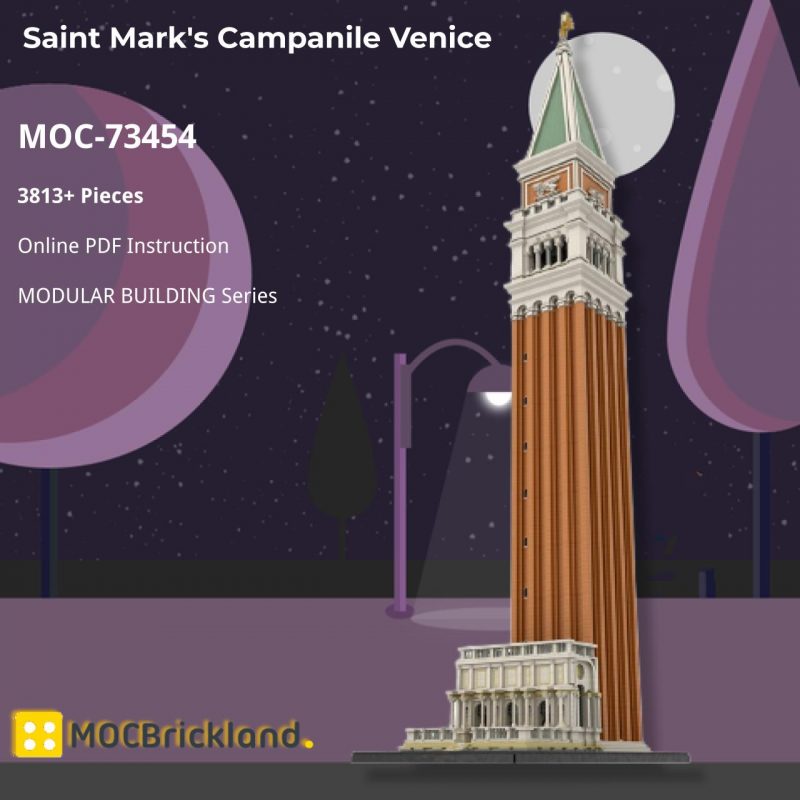MOCBRICKLAND MOC 73454 Saint Marks Campanile Venice 2 800x800 1