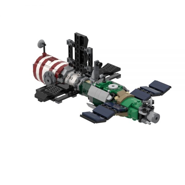 MOCBRICKLAND MOC 74674 Salyut 7 w Kosmos 1686 1