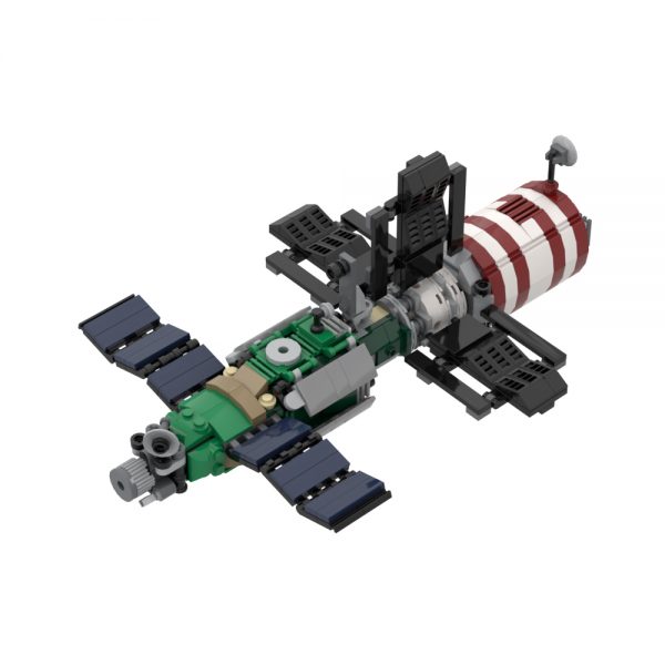 MOCBRICKLAND MOC 74674 Salyut 7 w Kosmos 1686 4