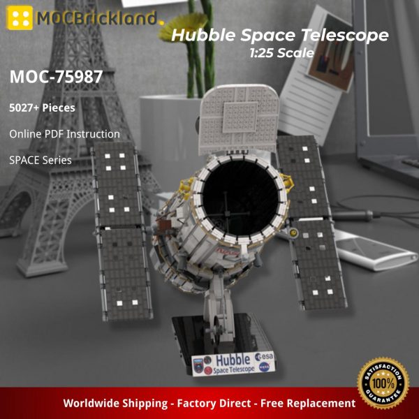 MOCBRICKLAND MOC 75987 Hubble Space Telescope 125 Scale 1