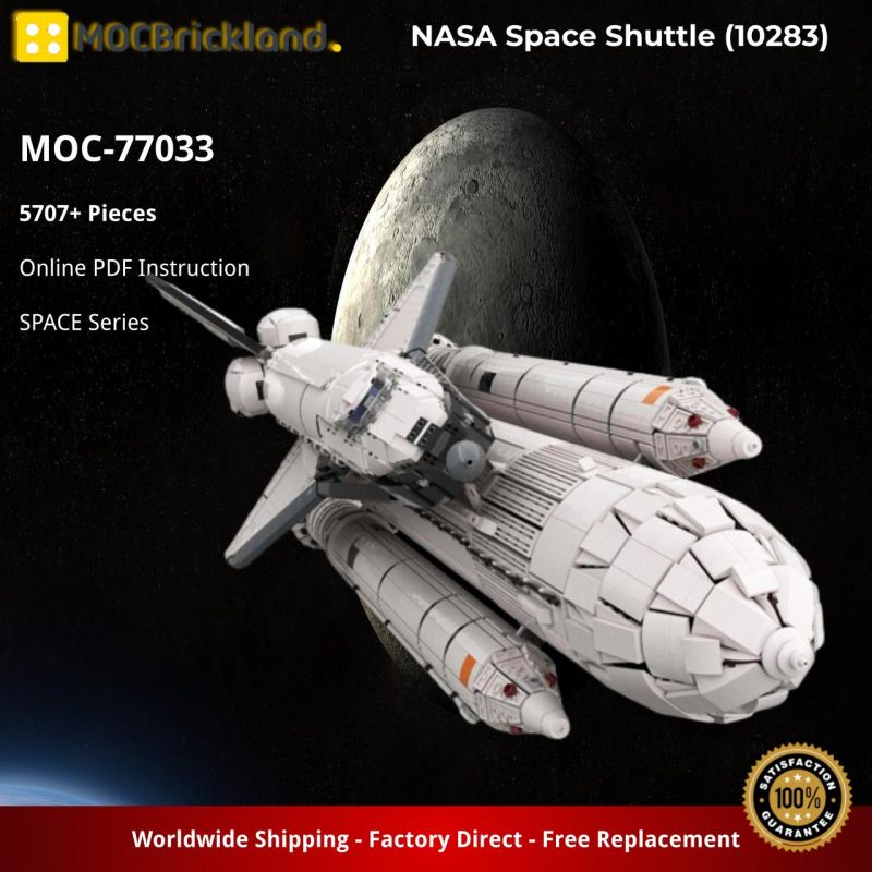 MOCBRICKLAND MOC 77033 NASA Space Shuttle 10283 Columbia STS 1 External Fuel Tank and SRB Addons 800x800 1