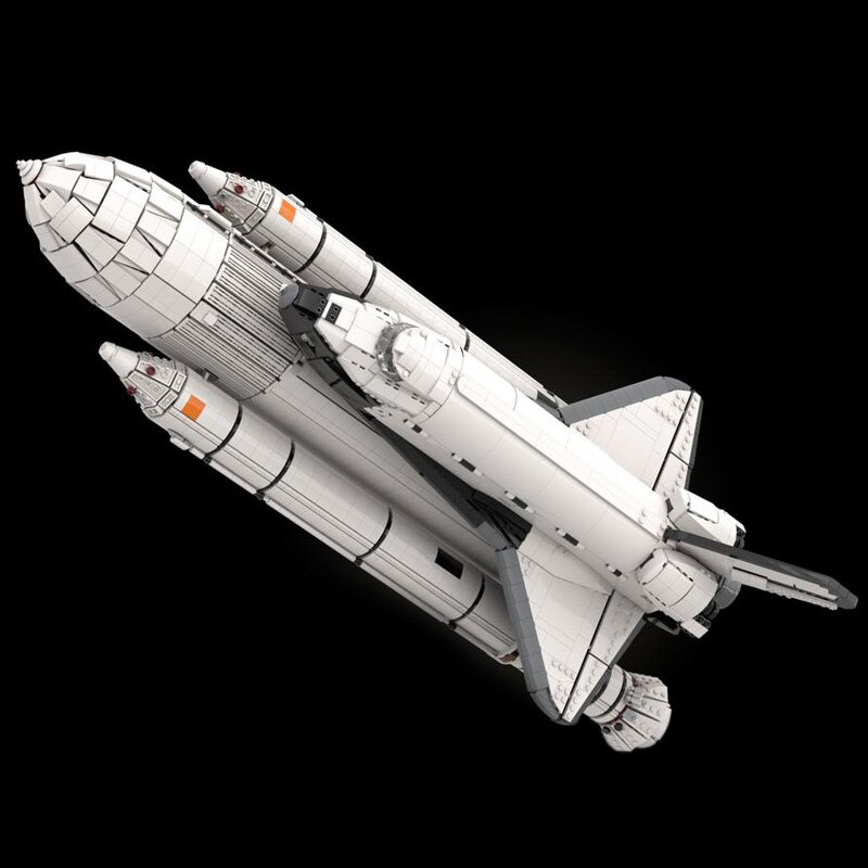 MOCBRICKLAND MOC 77033 NASA Space Shuttle 10285 Columbia STS 1 External Fuel Tank and SRB Addons 1