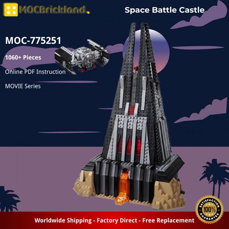 MOCBRICKLAND MOC 775251 Space Battle Castle 2 800x800 1