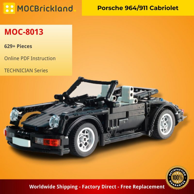 MOCBRICKLAND MOC 8013 Porsche 964911 Cabriolet 7 800x800 1