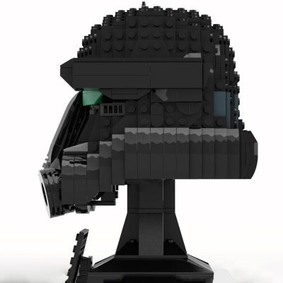 MOCBRICKLAND MOC 83079 Death Trooper Helmet 4